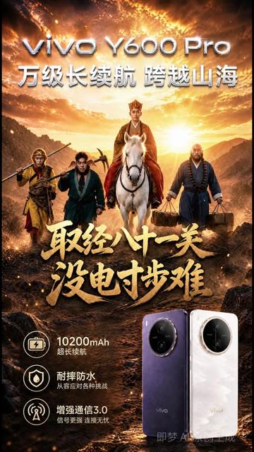 西游降妖篇_之_vivo_Y600_Pro_原创短片广告__取经八十一关_没电寸步难_vivo_Y600_Pro__万级长续航_跨越山河