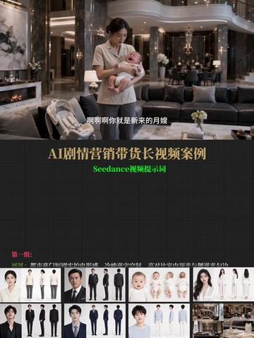 AI短剧剧情营销带货案例分享